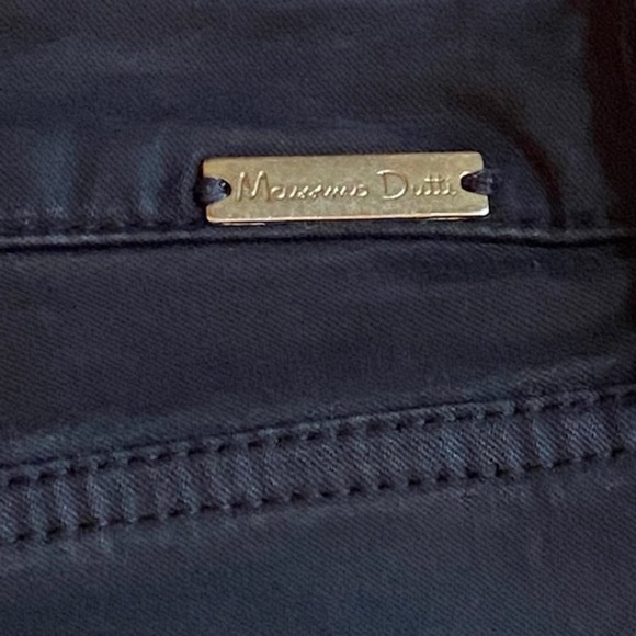Massimo Dutti Skinny Fit Jeans in Dark Blue - Picture 5 of 9